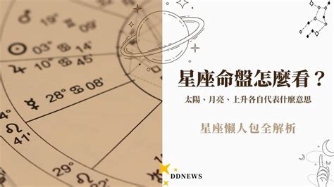 太陽 月亮 金星|星座命盤怎麼看？太陽、月亮、上升各自代表什麼意思…